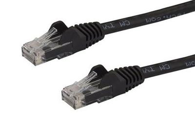 100′ Black Cat6 Patch Cable