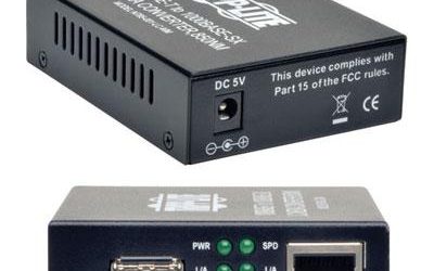 LC MultiMode Fibr Media Cnvrtr