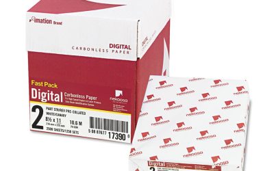 Fast Pack Digital Carbonless Paper, 2-Part, 8.5 X 11, White/canary, 500 Sheets/ream, 5 Reams/carton
