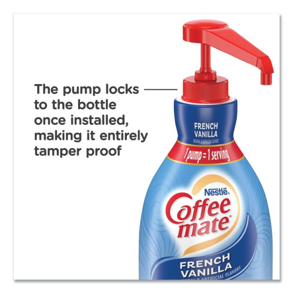 Liquid Coffee Creamer, French Vanilla, 1.5 Liter Pump Bottle, 2/carton - Image 7