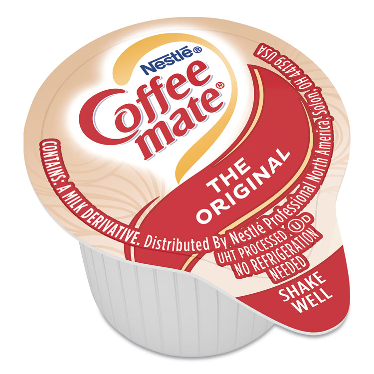 Liquid Coffee Creamer, Original, 0.38 Oz Mini Cups, 50/box, 4 Boxes/carton, 200 Total/carton - Image 4