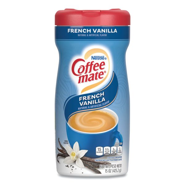 Non-Dairy Powdered Creamer, French Vanilla, 15 Oz Canister, 12/carton - Image 4