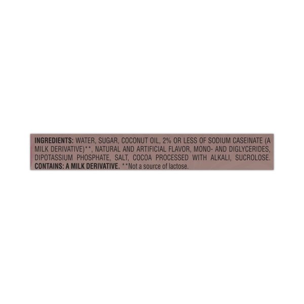 Liquid Coffee Creamer, Salted Caramel Chocolate, 0.38 oz Mini Cups, 50/Box, 4 Boxes/Carton, 200 Total/Carton - Image 5