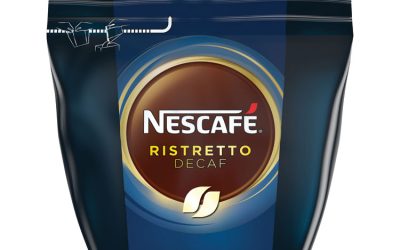 Ristretto Decaffeinated Blend Coffee, 8.8 oz Bag, 4/Carton