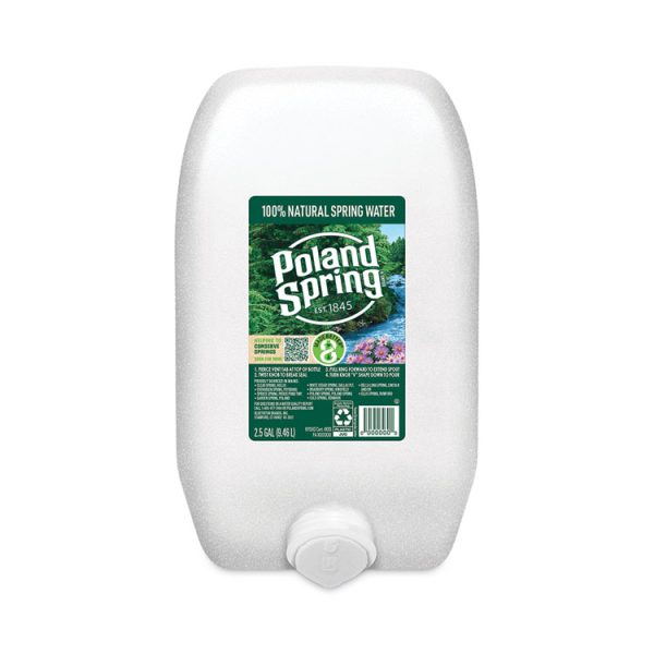 Bottled Natural Spring Water, 2.5 gal Bottle, 2/Carton, 48 Cartons/Pallet - Image 3