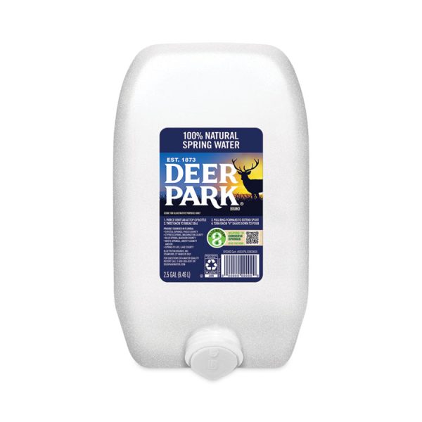 Bottled Natural Spring Water, 2.5 gal Bottle, 2/Carton, 48 Cartons/Pallet - Image 4