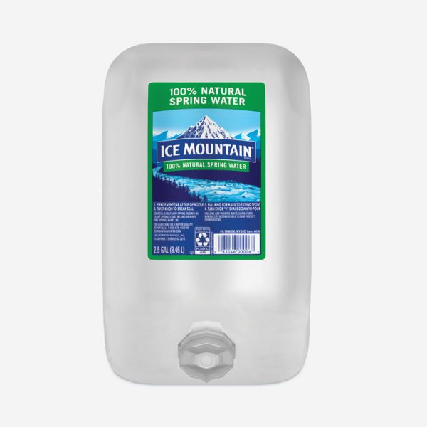 Bottled Natural Spring Water, 2.5 gal Bottle, 2/Carton, 48 Cartons/Pallet - Image 5