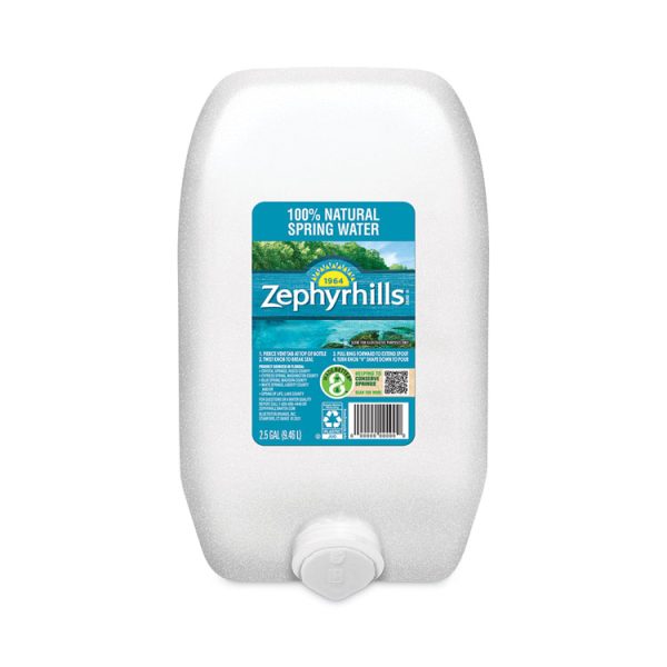 Bottled Natural Spring Water, 2.5 gal Bottle, 2/Carton, 48 Cartons/Pallet - Image 7
