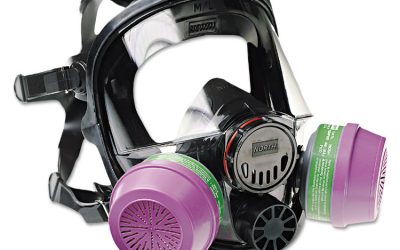 7600 Series Full-Facepiece Respirator Mask, Medium/large