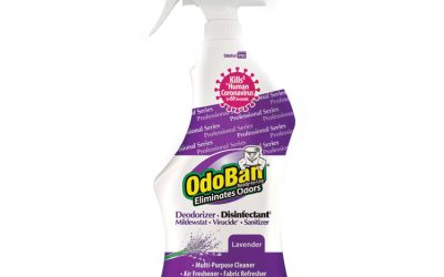 Rtu Odor Eliminator And Disinfectant, Lavender, 32 Oz Spray Bottle, 12/carton