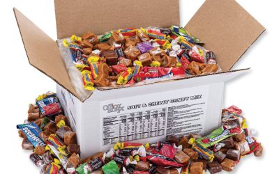 Candy Assortments, Soft and Chewy Candy Mix, 5 lb Carton