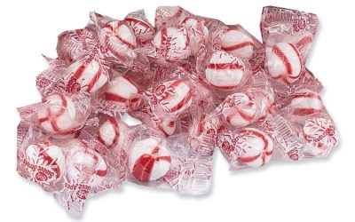 Candy Assortments, Peppermint Puffs Candy, 5 lb Carton