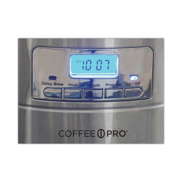 Home/office Euro Style Coffee Maker, Stainless Steel - Image 5