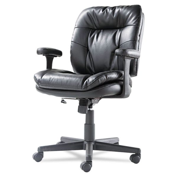 Executive Swivel/tilt Chair, Supports Up To 250 Lb, 16.93" To 20.67" Seat Height, Black - Image 5