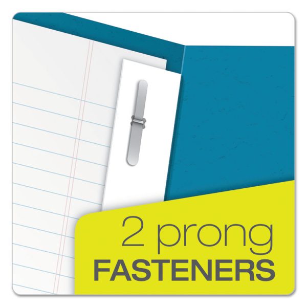 Twin-Pocket Folders With 3 Fasteners, 0.5" Capacity, 11 X 8.5, Assorted, 25/box - Image 2