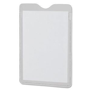 Utili-Jac Heavy-Duty Clear Plastic Envelopes, 2.25 x 3.5, 50/Box