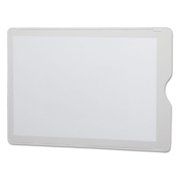 Utili-Jac Heavy-Duty Clear Plastic Envelopes, 4 X 6, 50/box