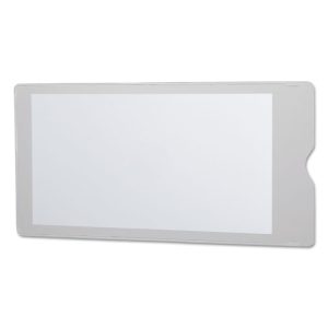 Utili-Jac Heavy-Duty Clear Plastic Envelopes, 4 X 9, 50/box