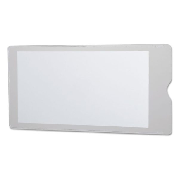 Utili-Jac Heavy-Duty Clear Plastic Envelopes, 4 X 9, 50/box