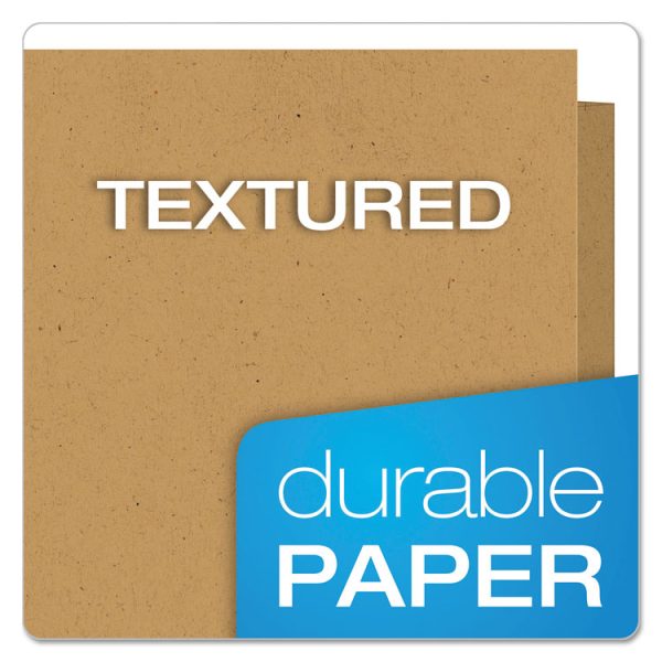 Earthwise By Oxford Recycled Paper Twin-Pocket Portfolio, 100-Sheet Capacity, 11 X 8.5, Assorted Colors, 25/box - Image 5