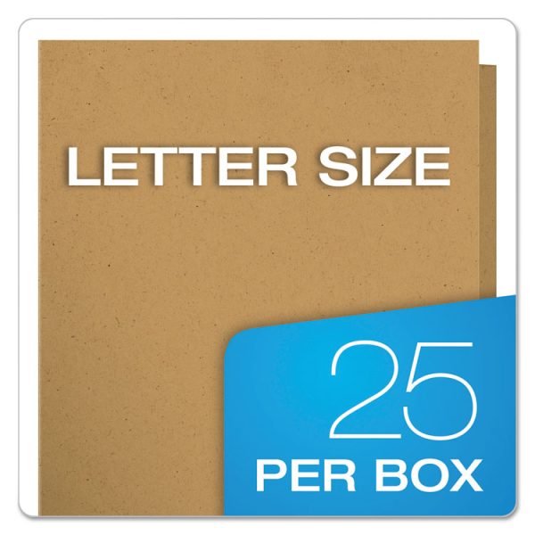 Earthwise By Oxford Recycled Paper Twin-Pocket Portfolio, 100-Sheet Capacity, 11 X 8.5, Assorted Colors, 25/box - Image 7