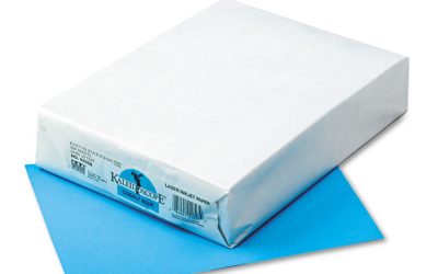 Kaleidoscope Multipurpose Colored Paper, 24 lb Bond Weight, 8.5 x 11, Cobalt Blue, 500/Ream