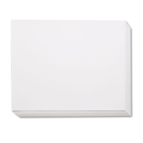 Four-Ply Railroad Board, 22 X 28, White, 100/carton