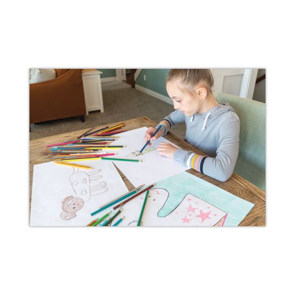 White Drawing Paper, 47 lb Text Weight, 12 x 18, Pure White, 500/Ream - Image 8