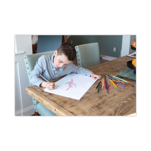 White Drawing Paper, 47 lb Text Weight, 12 x 18, Pure White, 500/Ream - Image 6
