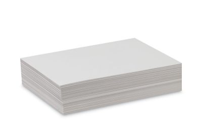 White Drawing Paper, 78 lb Text Weight, 12 x 18, Pure White, 500/Ream
