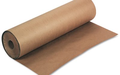 Kraft Paper Roll, 50 lb Wrapping Weight, 36″ x 1,000 ft, Natural