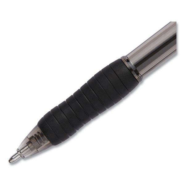 Profile Ballpoint Pen Value Pack, Retractable, Bold 1.4 mm, Black Ink, Translucent Black Barrel, 36/Box - Image 4