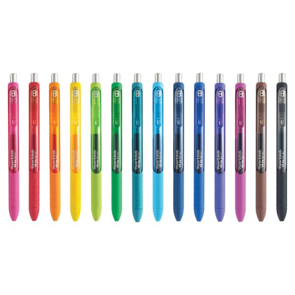 Inkjoy Gel Pen, Retractable, Medium 0.7 Mm, Assorted Ink And Barrel Colors, 14/pack - Image 7