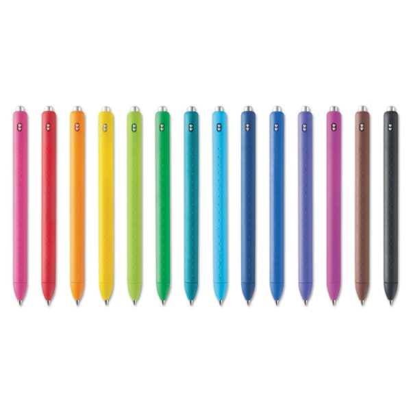Inkjoy Gel Pen, Retractable, Medium 0.7 Mm, Assorted Ink And Barrel Colors, 14/pack - Image 2