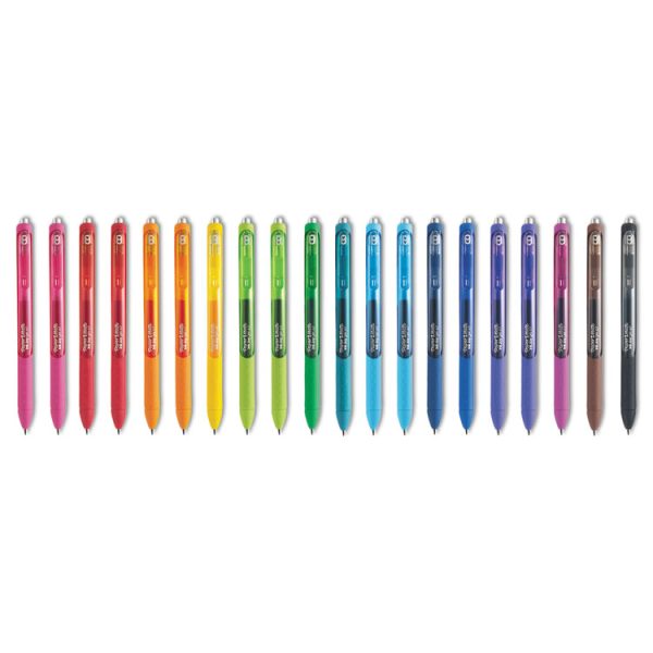 Inkjoy Gel Pen, Retractable, Medium 0.7 Mm, Assorted Ink And Barrel Colors, 20/pack - Image 2