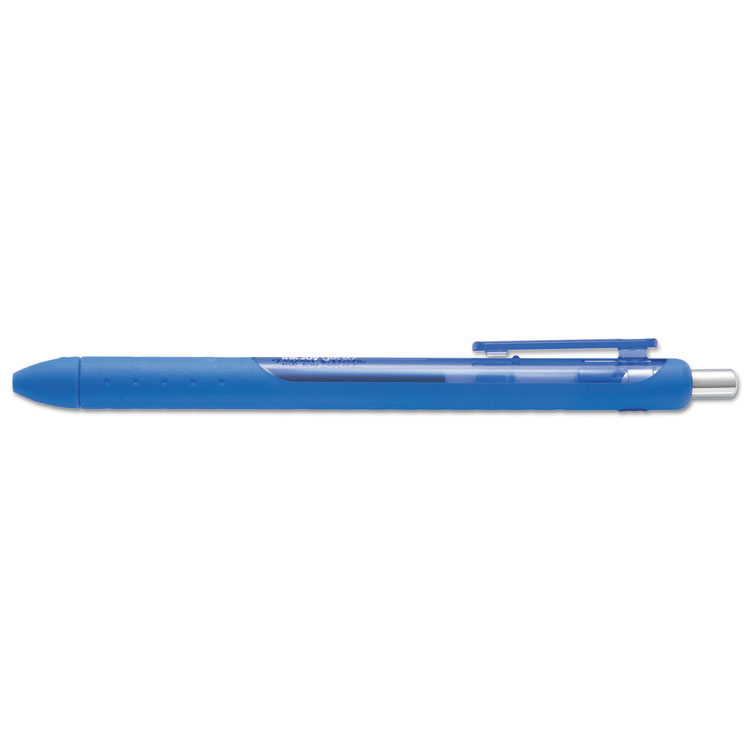 Inkjoy Gel Pen, Retractable, Medium 0.7 Mm, Blue Ink, Blue Barrel, Dozen - Image 5