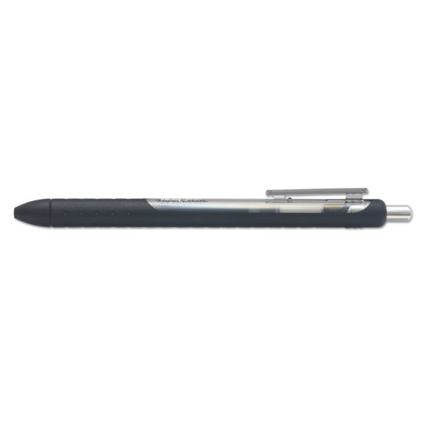 InkJoy Gel Pen, Retractable, Medium 0.7 mm, Black Ink, Black/Smoke Barrel, 36/Pack - Image 3
