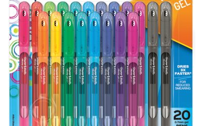 Inkjoy Gel Pen, Stick, Medium 0.7 Mm, Assorted Ink And Barrel Colors, 20/pack