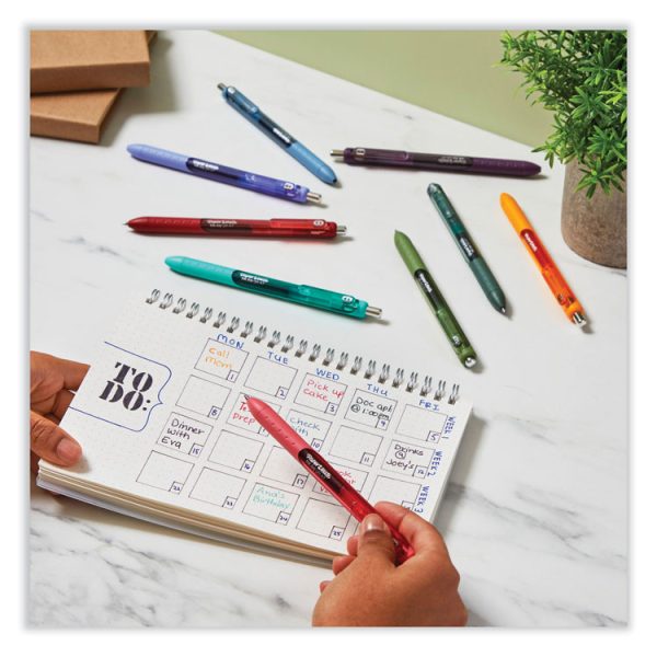 Inkjoy Gel Pen, Retractable, Medium 0.7 Mm, Assorted Ink And Barrel Colors, 22/pack - Image 5