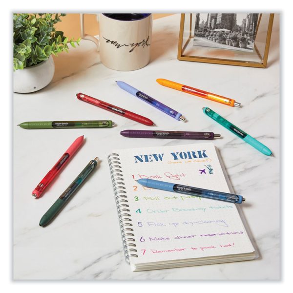 Inkjoy Gel Pen, Retractable, Medium 0.7 Mm, Assorted Ink And Barrel Colors, 22/pack - Image 6
