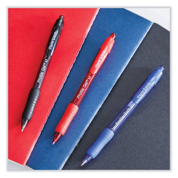 Profile Gel Pen, Retractable, Medium 0.7 Mm, Assorted Ink And Barrel Colors, 36/pack - Image 5