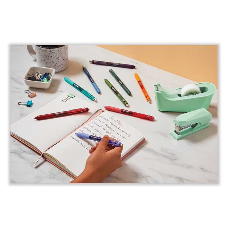 Inkjoy Gel Pen, Retractable, Medium 0.7 Mm, Assorted Ink And Barrel Colors, 36/pack - Image 4