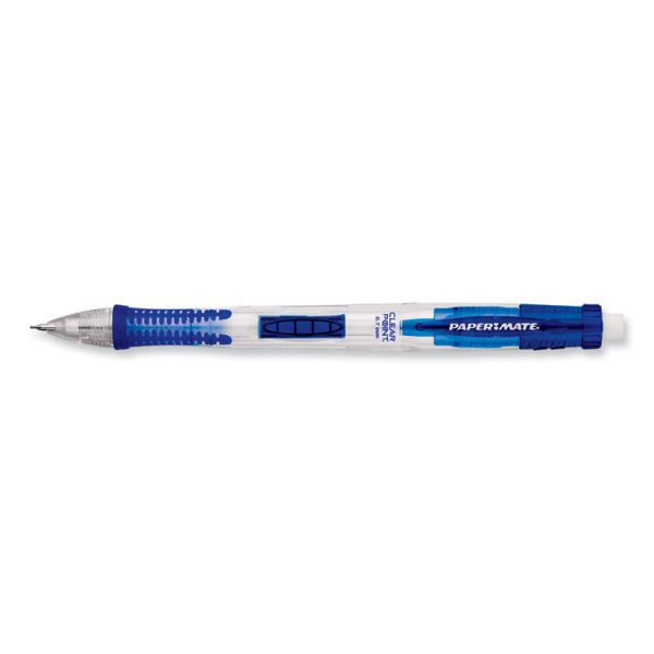 Clear Point Mechanical Pencil, 0.7 mm, HB (#2), Black Lead, Blue Barrel - Image 3