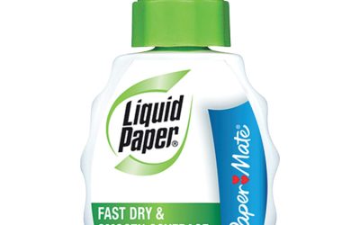 Fast Dry Correction Fluid, 22 ml Bottle, White, Dozen