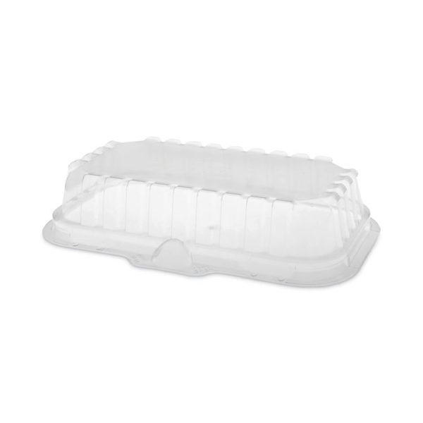 OPS Dome-Style Lid, 17S Shallow Dome, 8.3 x 4.8 x 1.5, Clear, Plastic, 252/Carton - Image 2