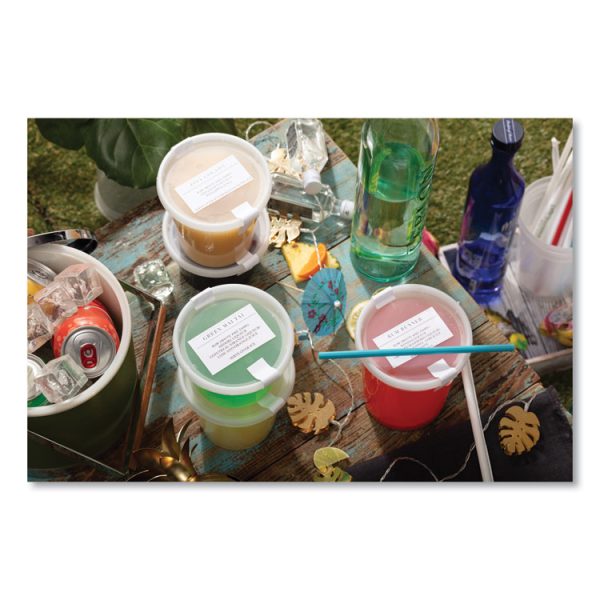 Newspring DELItainer Microwavable Container, 12 oz, 4.55 x 4.55 x 2.45, Clear, Plastic, 480/Carton - Image 2