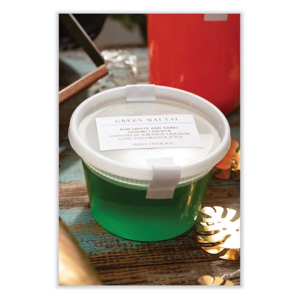 Newspring DELItainer Microwavable Container, 12 oz, 4.55 x 4.55 x 2.45, Clear, Plastic, 480/Carton - Image 3