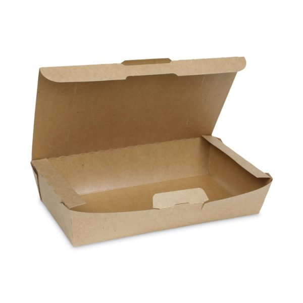 EarthChoice Tamper Evident OneBox Paper Box, 9 x 4.85 x 2, Kraft, 100/Carton - Image 2