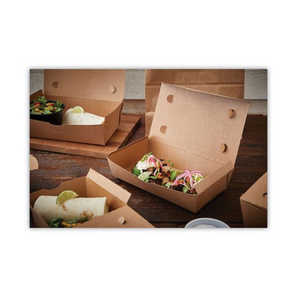 Earthchoice Onebox Paper Box, 77 Oz, 9 X 4.85 X 2.7, Kraft, 162/carton - Image 3