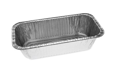 Aluminum Steam Table Pan, One-Third Size Deep Loaf Pan, 3″ Deep, 5.9 x 8.04, 200/Carton